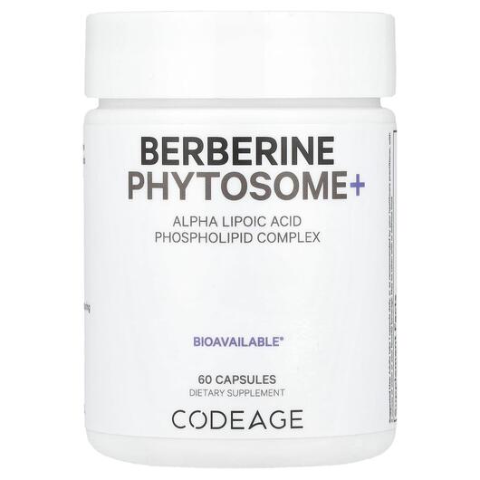 Основне фото товара CodeAge, Berberine Phytosome+, Берберин, 60 капсул