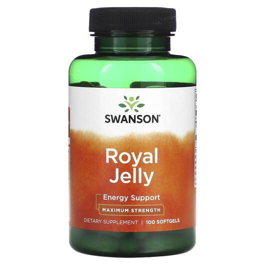 Основное фото товара Маточное молочко, Royal Jelly Maximum Strength, 100 капсул