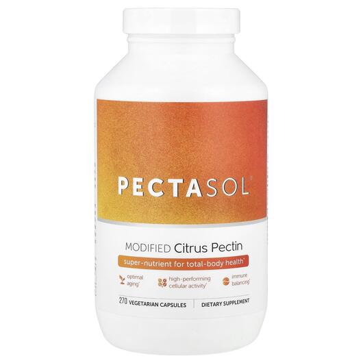 Основное фото товара Пектасол, PectaSol Modified Citrus Pectin, 270 капсул