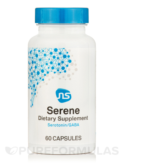 Основное фото товара NeuroScience, Поддержка мозга, Serene, 60 капсул