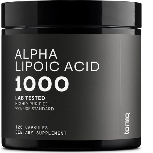 Основное фото товара Альфа-липоевая кислота 500 мг, Alpha Lipoic Acid, 120 капсул
