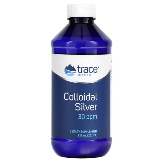 Основное фото товара Trace, Серебро, Colloidal Silver 30 ppm, 237 мл