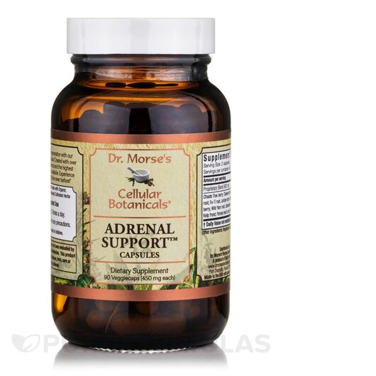 Основное фото товара Поддержка надпочечников, Adrenal Support Capsules, 90 капсул