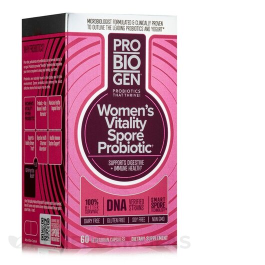 Основное фото товара Women's Vitality Spore Probiotic, Пробиотики для женщин, 60 