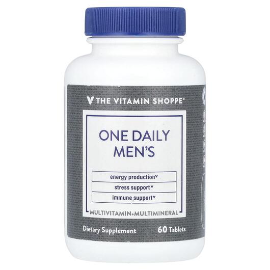 Основное фото товара TheVitaminShoppe, Мультивитамины, One Daily Men's, 60 таблет