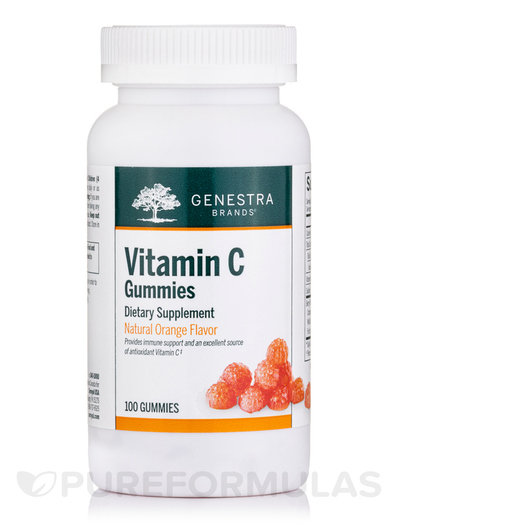 Основне фото товара Vitamin C Gummies Natural Orange, Вітамін C Жувальний, 100 таблет
