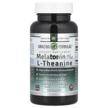 Мелатонін Melatonin Plus L-Theanine 10 mg Amazing