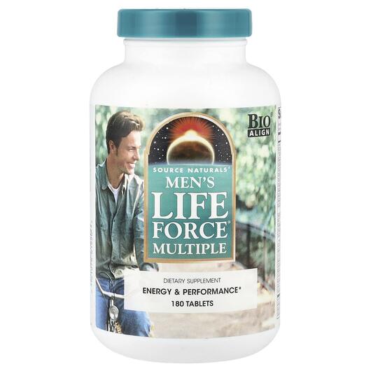 Основное фото товара Витамины для мужчин, Men's Life Force Multiple, 180 таблеток
