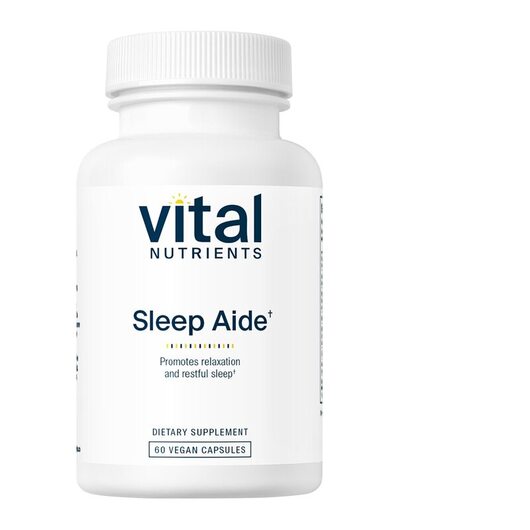 Основное фото товара Vital Nutrients, Поддержка сна, Sleep Aide, 60 капсул