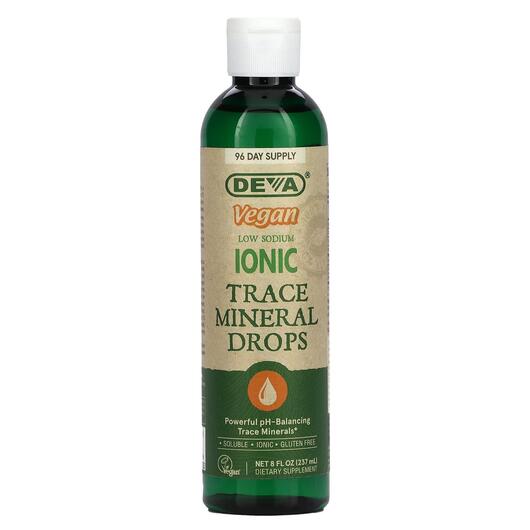 Основное фото товара Vegan Low Sodium Ionic Trace Mineral Drops, Минеральные добавки, 