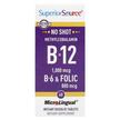 Фото товара Methylcobalamin B-12 B-6 & Folic Acid, Метилкобаламин B12, 60