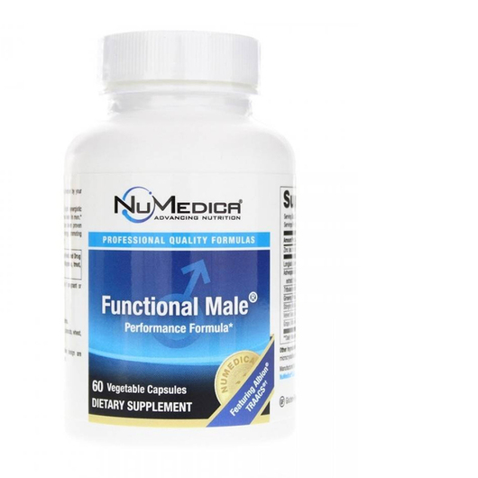 Основное фото товара NuMedica, Тестостероновый бустер, Functional Male, 60 капсул