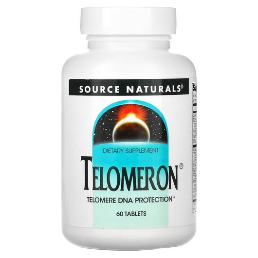 Основное фото товара Source Naturals, Клеточное здоровье, Telomeron, 60 таблеток