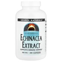 Echinacea Extract 500 mg Эхинацея Source Naturals