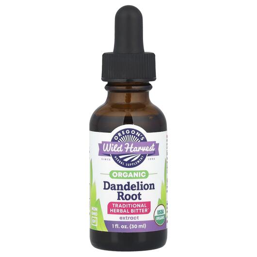 Основное фото товара Одуванчик, Organic Dandelion Root Extract, 30 мл