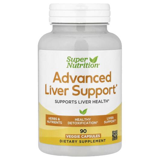 Основное фото товара Поддержка Печени, Advanced Liver Support, 90 капсул