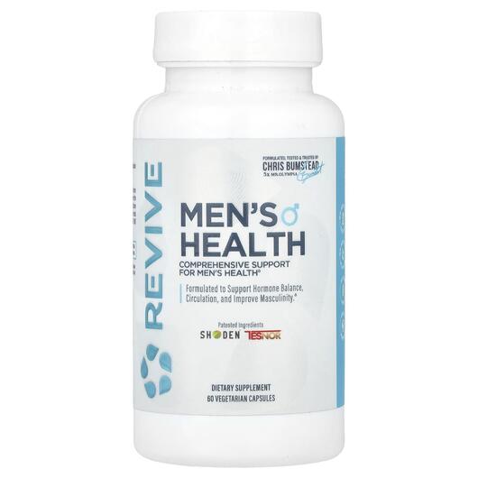 Основне фото товара Revive, Men's Health, Вітаміни для чоловіків, 60 капсул