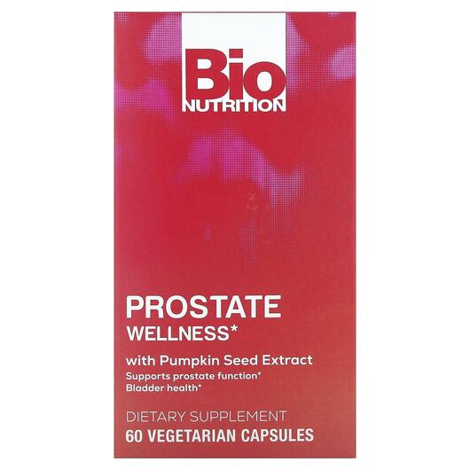 Основное фото товара Prostate Wellness With Pumpkin Seed, Поддержка простаты, 60 капсу