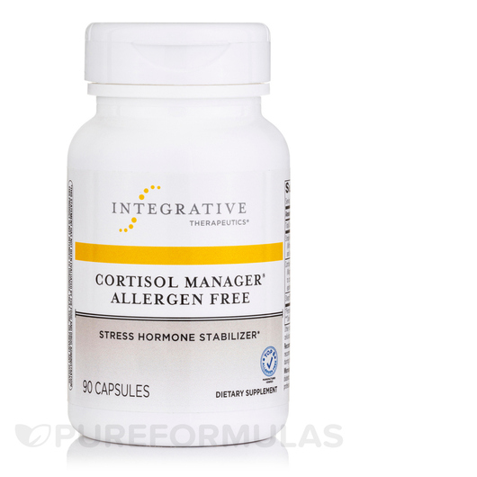 Основное фото товара Поддержка Кортизола, Cortisol Manager Allergen Free, 90 капсул