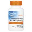 Фото товара Витамины D3 + K2, Natural Vitamin K2 MK-7 with MenaQ7, 60 Caps