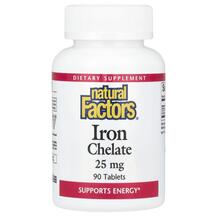 Хелатне залізо 25 мг Iron Chelate 25 mg Natural Хелатне залізо 25 мг Iron Chelate 25 mg Natural
