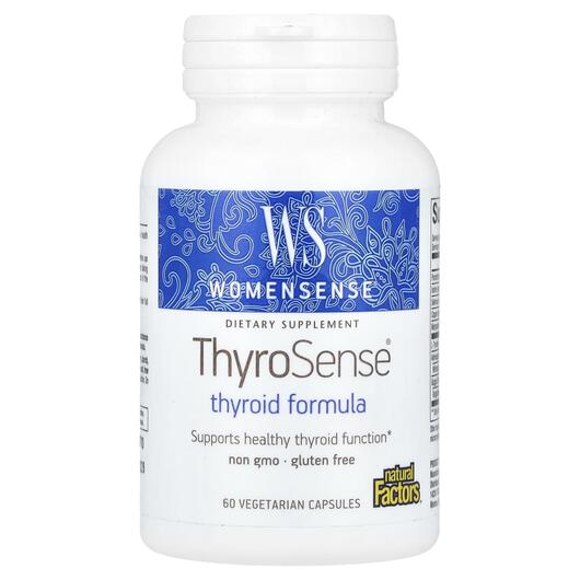Основное фото товара Поддержка щитовидной железы, ThyroSense, 60 капсул