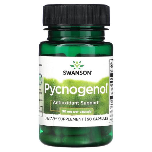 Основное фото товара Swanson, Пикногенол, Pycnogenol 50 mg, 50 капсул