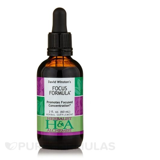 Основное фото товара Herbalist & Alchemist, Поддержка мозга, Focus Formula, 60 мл