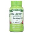 Фото товара Клюква, Cranberry Softgels Plus Vitamin C, 150 капсул