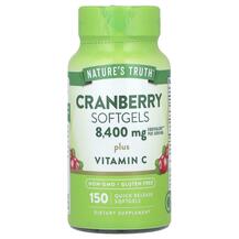 Cranberry Softgels Plus Vitamin C Клюква Nature's Truth