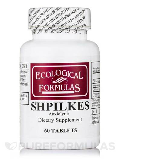 Основное фото товара Ecological Formulas, Кальций Магний, Shpilkes, 60 капсул