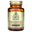 Solgar, Коэнзим CoQ10, Megasorb CoQ-10 200 mg, 60 капсул