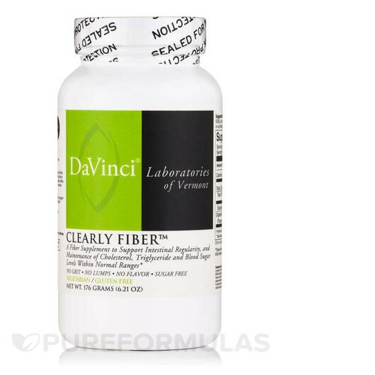 Основное фото товара DaVinci Laboratories, Клетчатка, Clearly Fiber, 176 г