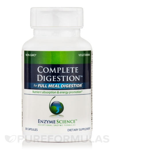 Основное фото товара Enzyme Science, Ферменты, Complete Digestion, 30 капсул
