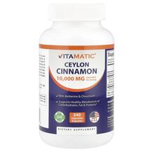 Екстракт кориці Ceylon Cinnamon Vitamatic 240 капсул