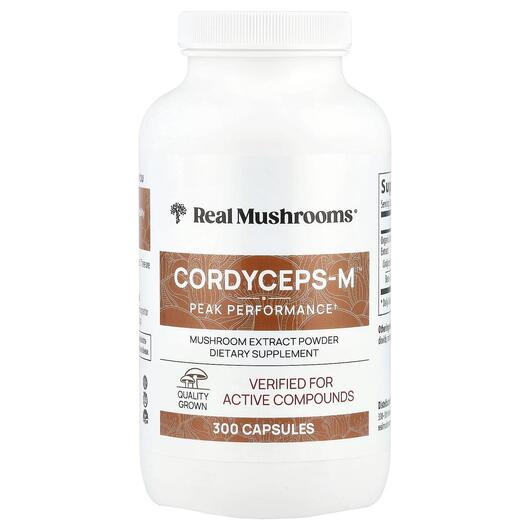 Основное фото товара Грибы Кордицепс, Cordyceps-M Mushroom Extract Powder, 300 капсул