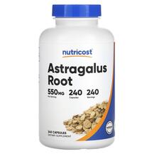 Astragalus Root 550 mg Астрагал Nutricost 240 капсул