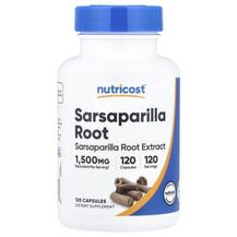 Sarsaparilla Root Сарсапарилла Nutricost 120 капсул