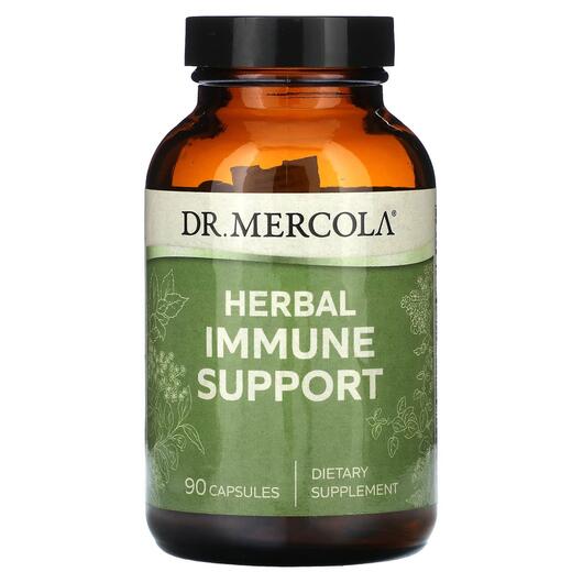 Основное фото товара Dr. Mercola, Травяные добавки, Herbal Immune Support, 90 капсул
