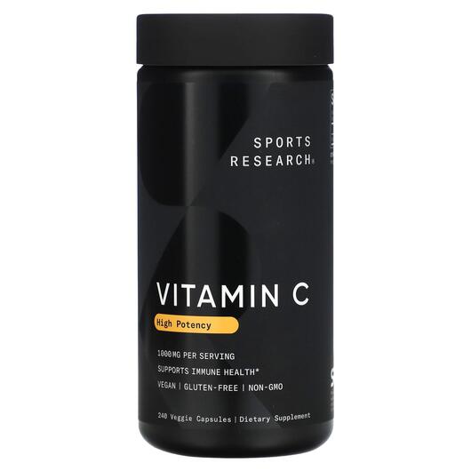 Основное фото товара витамин С 1000 мг, Vitamin C 1000 mg 240 Veggie, 240 капсул