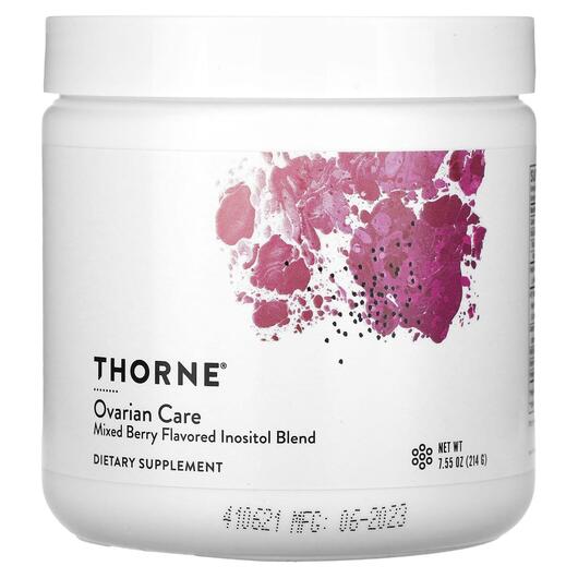 Основное фото товара Thorne, Витамин B8 Инозитол, Ovarian Care Mixed Berry, 236 г