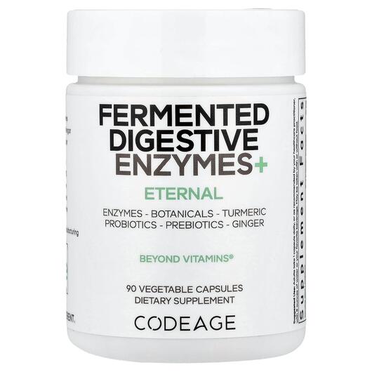 Основное фото товара CodeAge, Ферменты, Fermented Digestive Enzymes, 90 капсул