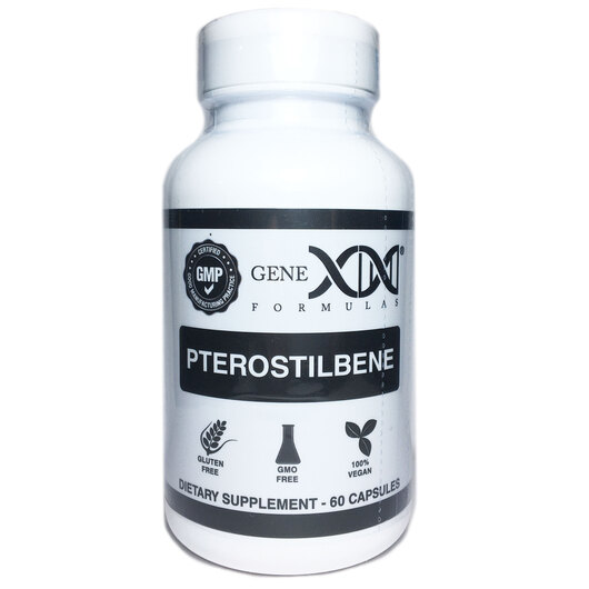 Основное фото товара Genex Formulas, Птеростильбен, Pterostilbene 100 mg, 60 капсул
