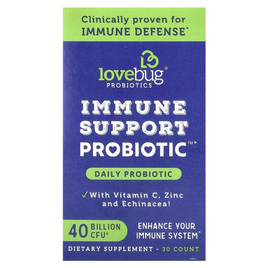 Основное фото товара Immune Support Probiotic Daily Probiotic 40 Billion, Пробиотики, 