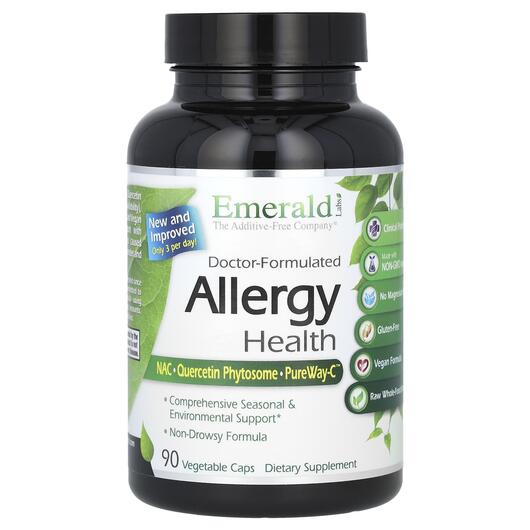 Основное фото товара Emerald, Средства от аллергии, Allergy Health, 120 капсул