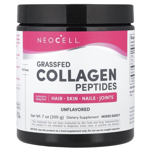 Основное фото товара Neocell, Коллагеновые пептиды, Super Collagen Peptides, 200 г