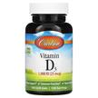Фото товару Carlson, Vitamin D3 1000 IU 25 mcg, Вітамін D3, 100 капсул