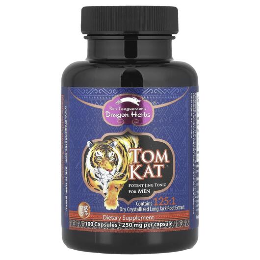 Основное фото товара Tom Kat Potent Jing Tonic For Men 250, Травяные добавки, 100 капс