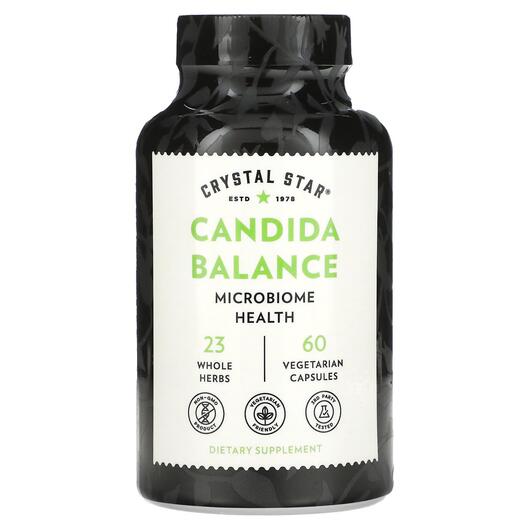 Основное фото товара Crystal Star, Поддержка Кандиды, Candida Balance, 60 капсул