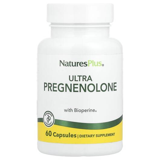 Основное фото товара Natures Plus, Ультра Прегненолон, Ultra Pregnenolone, 60 капсул
